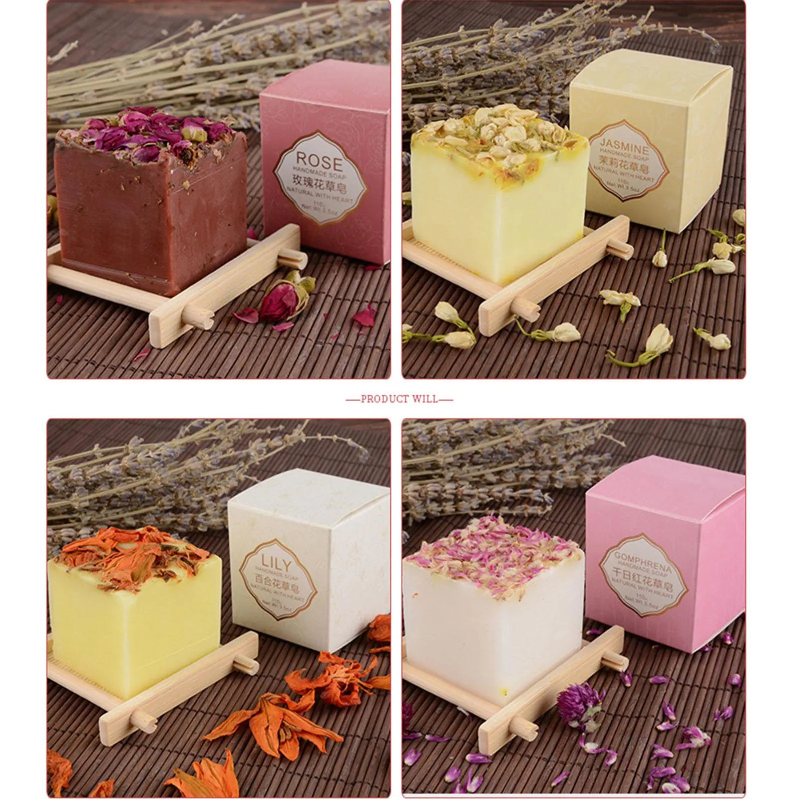 Herbal Essential Oil Handmade Soap GTPD Global Trending Products Direct