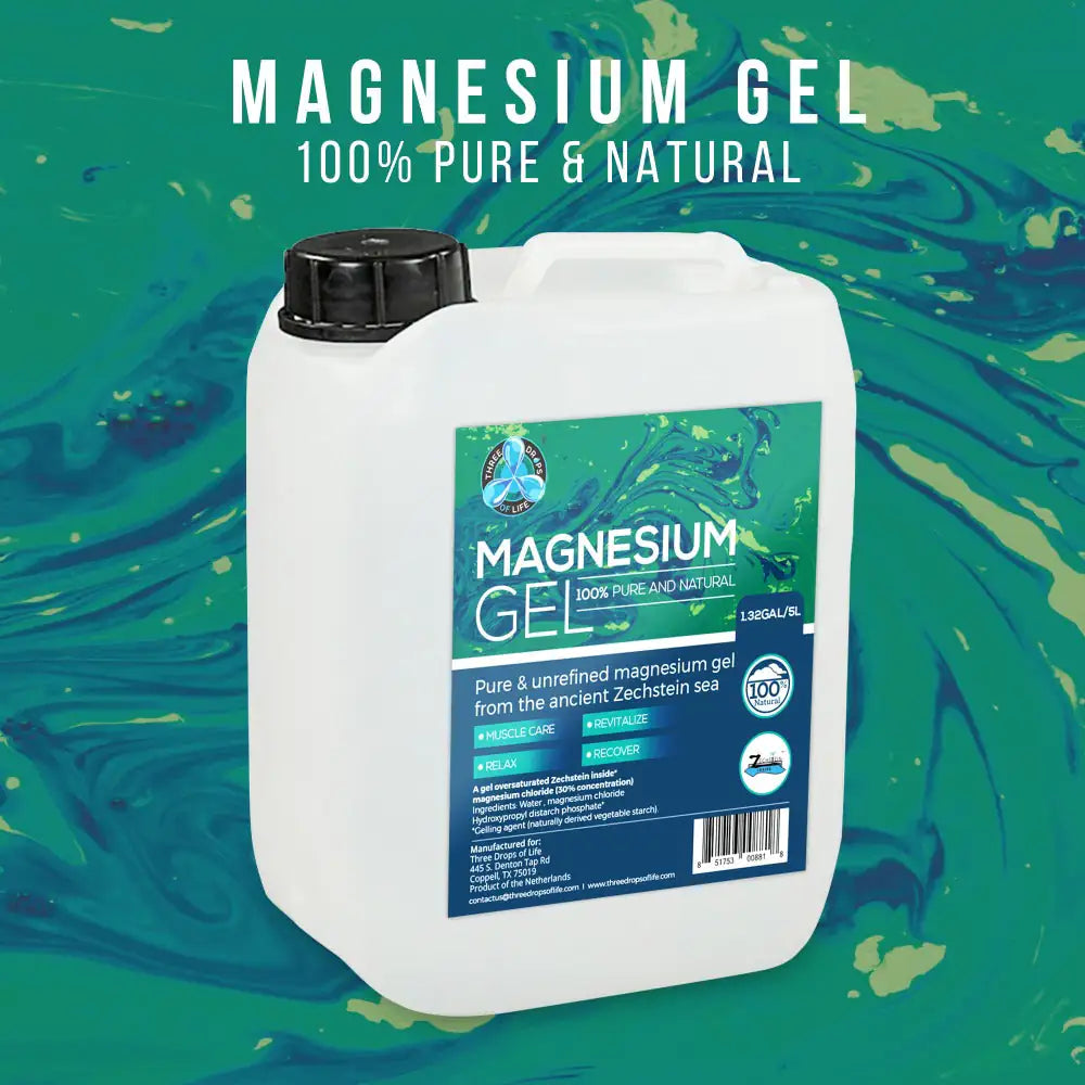 Magnesium Chloride Gel, 1.32Gal/1L GTPD Global Trending Products Direct