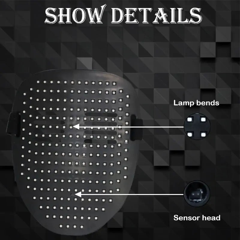 LED Party Face Mask GTPD Global Trending Products Direct