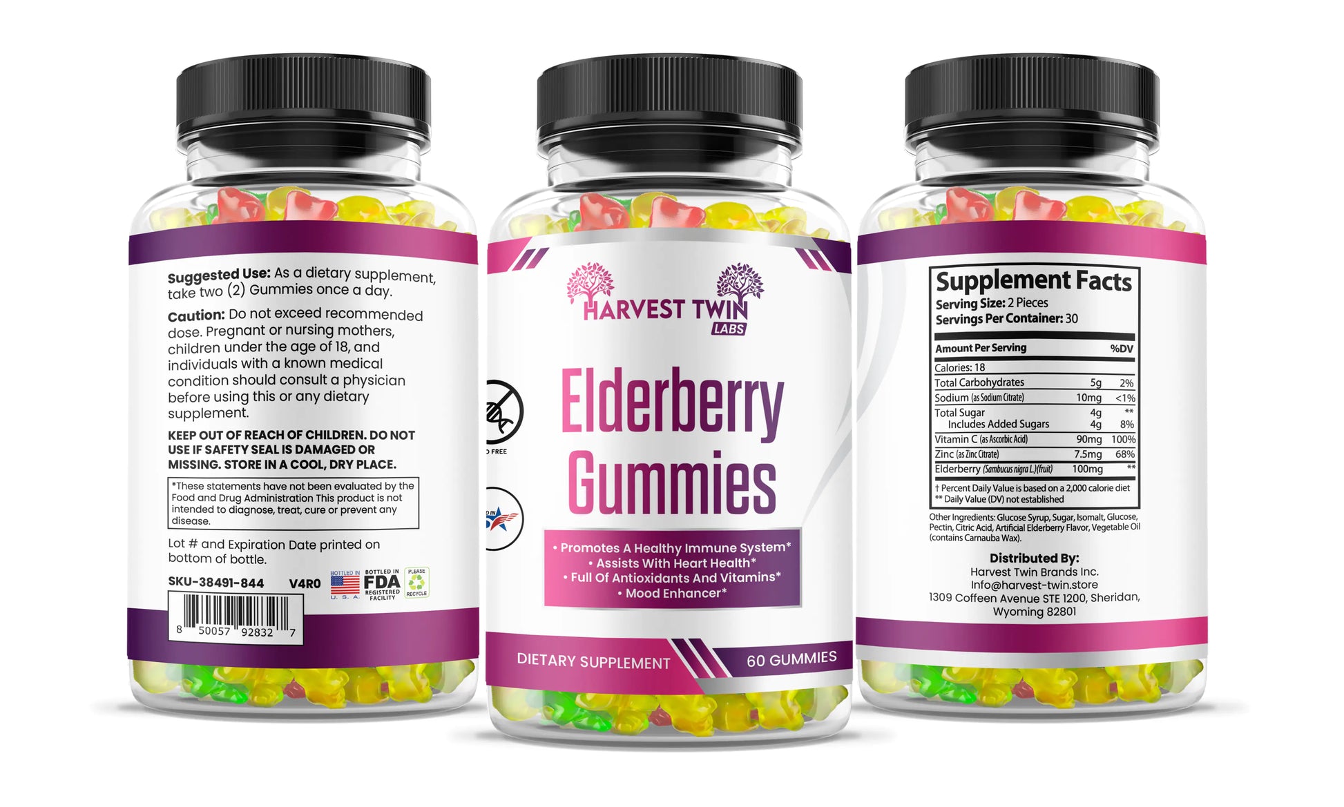 Elderberry Gummies GTPD Global Trending Products Direct