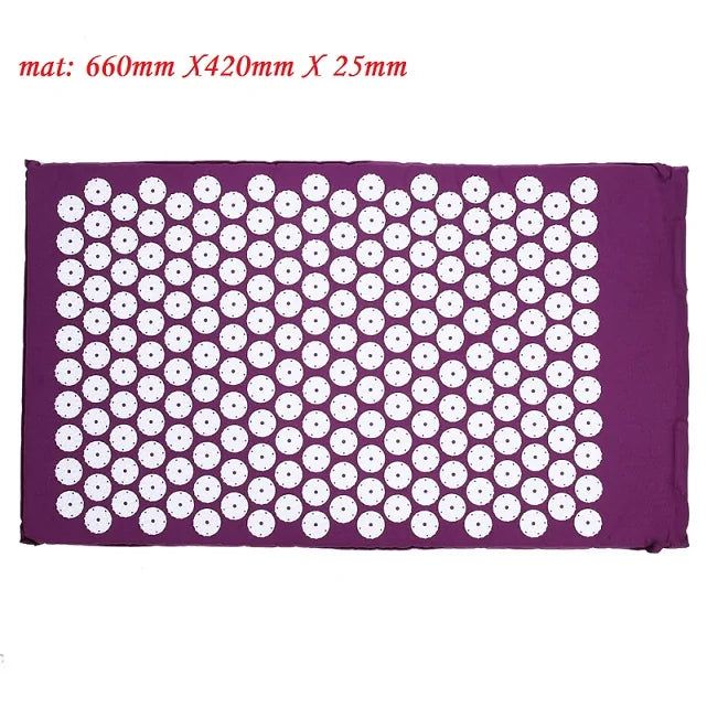 Acupressure Spike Massage Yoga Mat with Pillow GTPD Global Trending Products Direct