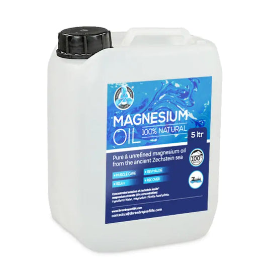 Magnesium Oil - 1.32Gal/5L GTPD Global Trending Products Direct