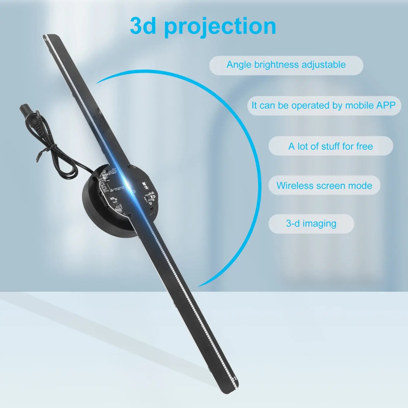 3D HD Hologram Ventilator GTPD Global Trending Products Direct