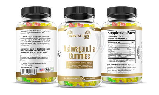 Ashwagandha B Gummies for Natural Stress Relief GTPD Global Trending Products Direct