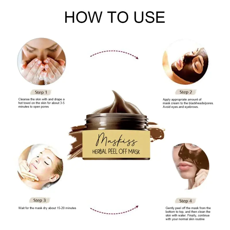 Herbal Refining Peel-off Mask GTPD Global Trending Products Direct