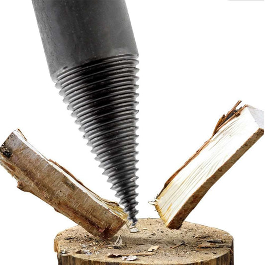 Drill Bit 32mm Firewood Split Drill Bit for Electric Drill High Speed Log Wood Twist Drill