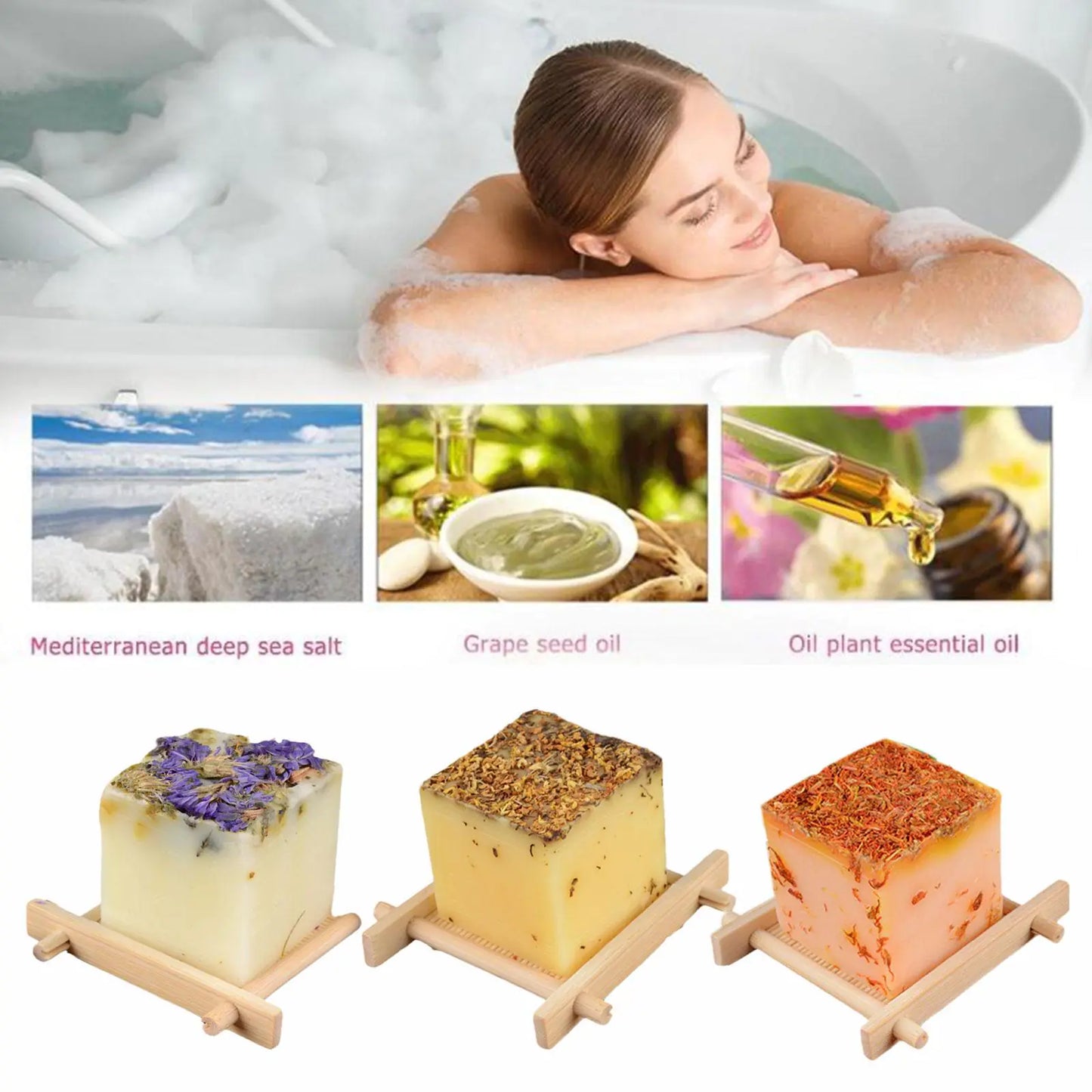 Herbal Essential Oil Handmade Soap GTPD Global Trending Products Direct