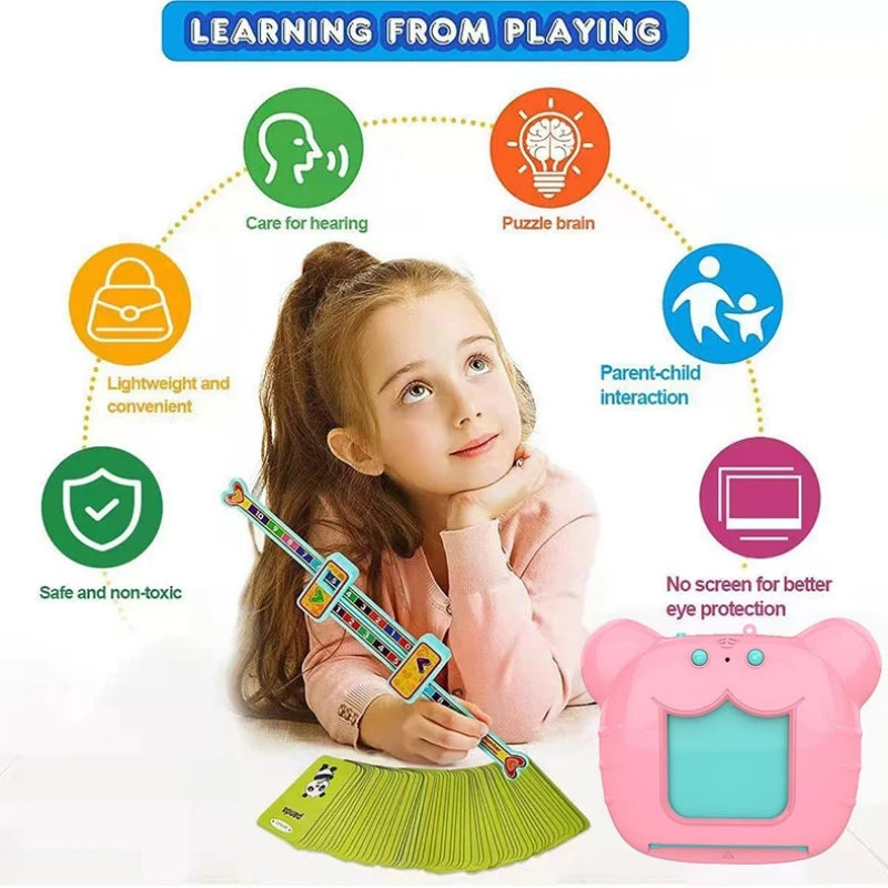 speak English kids Education Learning Speaking Cards Educational Enlightenment Children's English Electronic Audiobooks GTPD Global Trending Products Direct