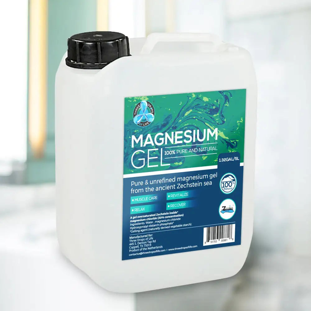 Magnesium Chloride Gel, 1.32Gal/1L GTPD Global Trending Products Direct