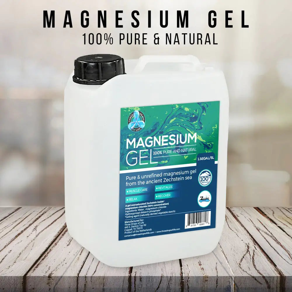 Magnesium Chloride Gel, 1.32Gal/1L GTPD Global Trending Products Direct