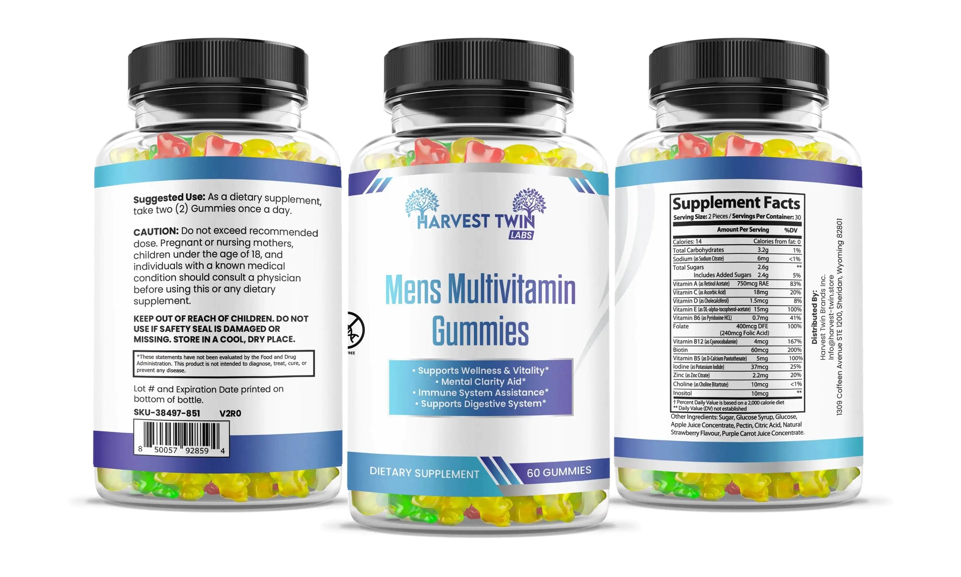 Men's Multivitamin Gummies GTPD Global Trending Products Direct