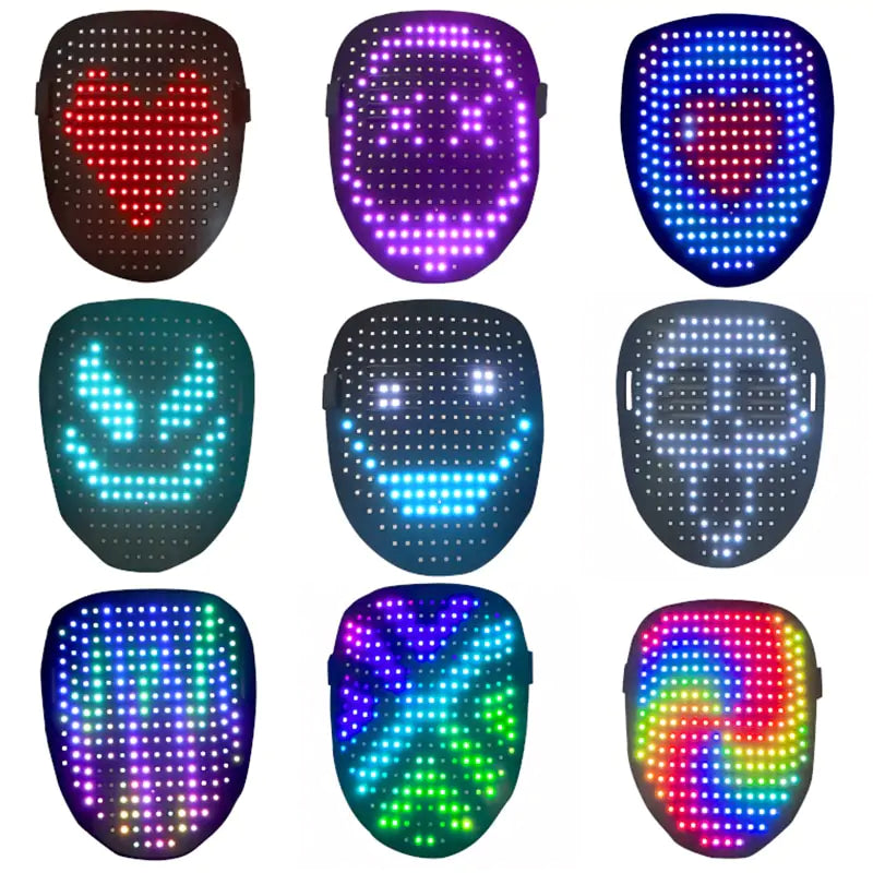 LED Party Face Mask GTPD Global Trending Products Direct