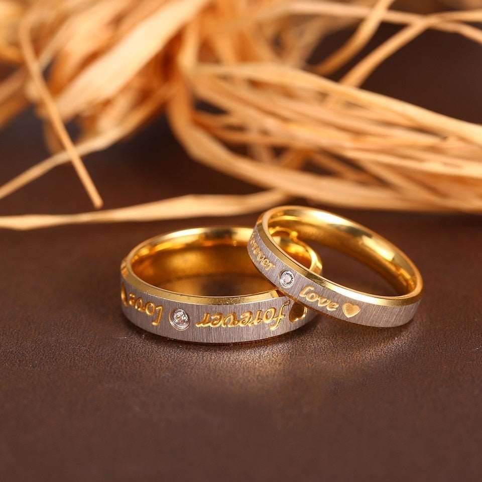 Customized Rings Men Women His & Her