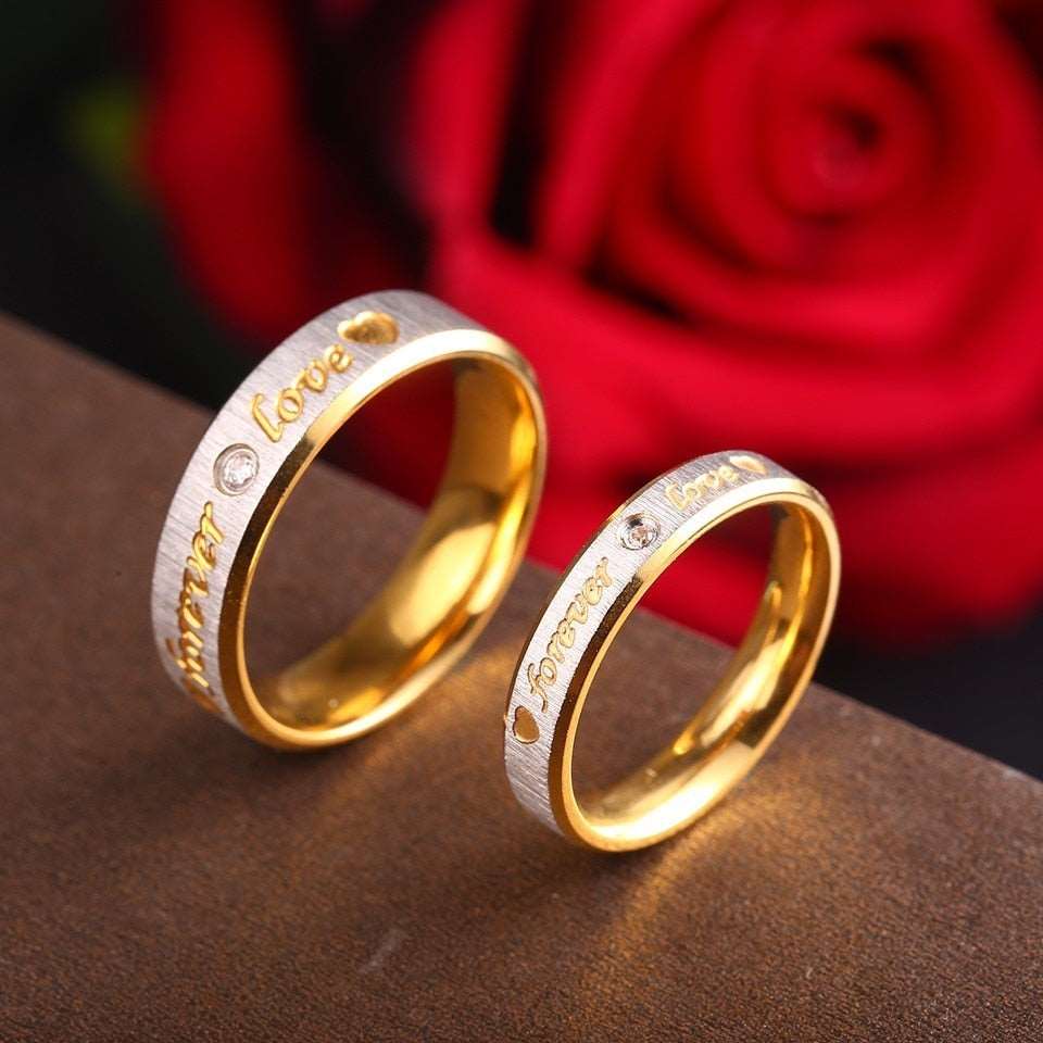 Customized Rings Men Women His & Her