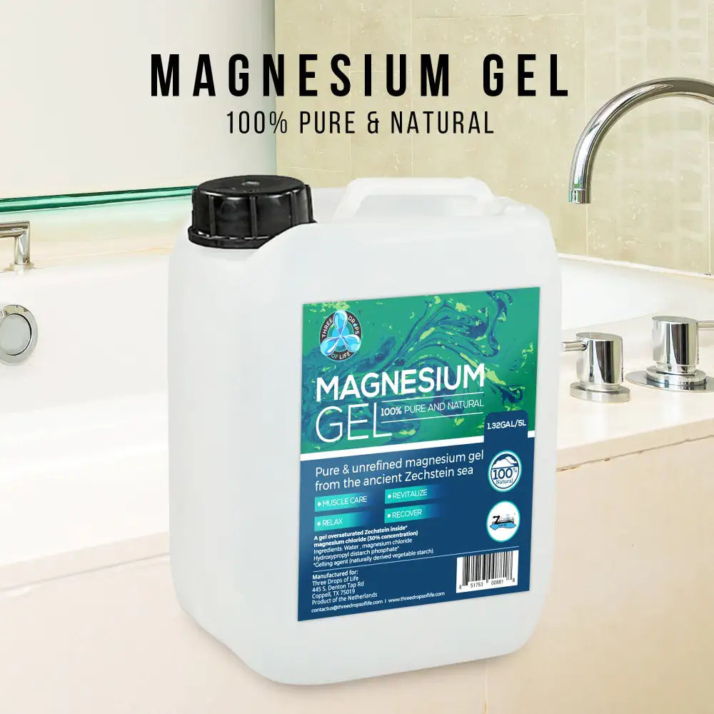 Magnesium Chloride Gel, 1.32Gal/1L GTPD Global Trending Products Direct