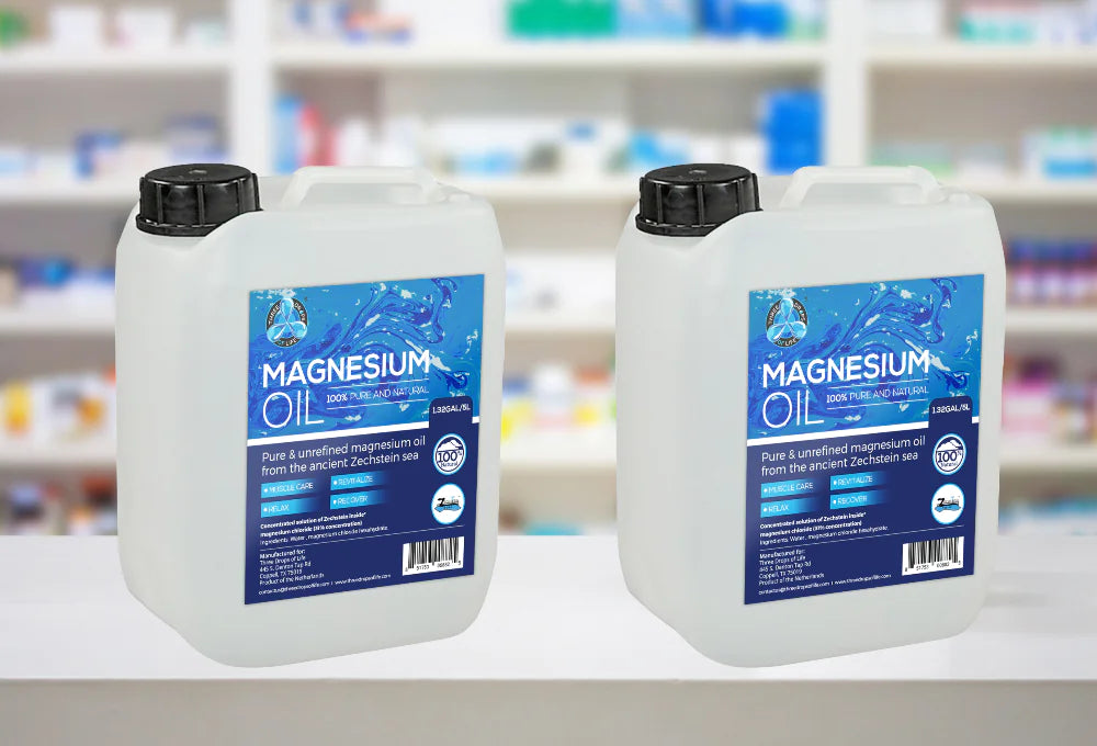 Magnesium Oil - 1.32Gal/5L GTPD Global Trending Products Direct