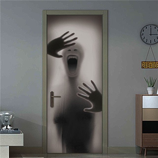 Door Fashion Home Decoration Self Stick Wallpaper Waterproof Renovation Art Poster GTPD Global Trending Products Direct