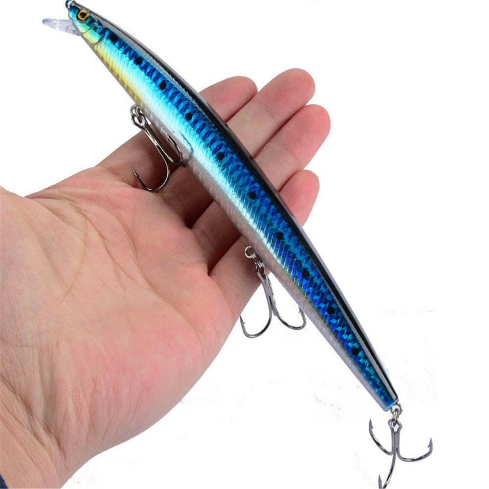 Fishing Minnow Lures Laser 18cm/24g Hard Crank baits Sea Wobbler GTPD Global Trending Products Direct