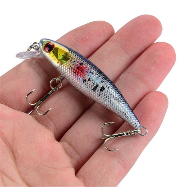 Fishing Lure Quality Minnow Lure 3D Eyes Artificial Jig Wobblers Crankbait Fishing Bait GTPD Global Trending Products Direct