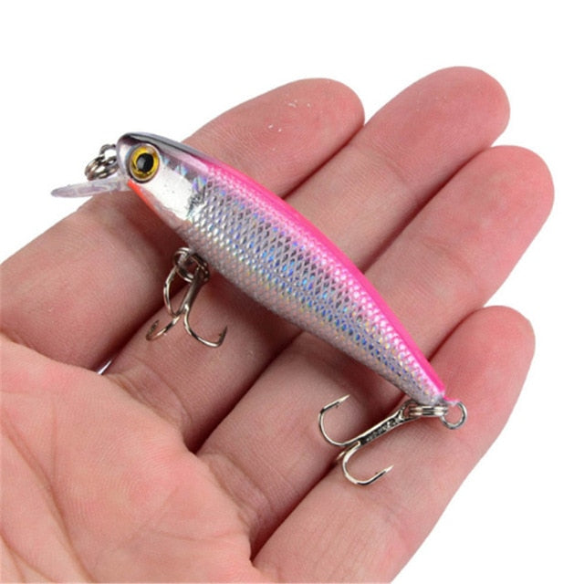 Fishing Lure Quality Minnow Lure 3D Eyes Artificial Jig Wobblers Crankbait Fishing Bait GTPD Global Trending Products Direct