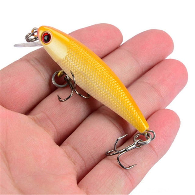 Fishing Lure Quality Minnow Lure 3D Eyes Artificial Jig Wobblers Crankbait Fishing Bait GTPD Global Trending Products Direct