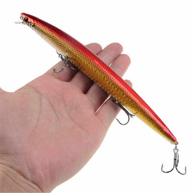 Fishing Minnow Lures Laser 18cm/24g Hard Crank baits Sea Wobbler GTPD Global Trending Products Direct