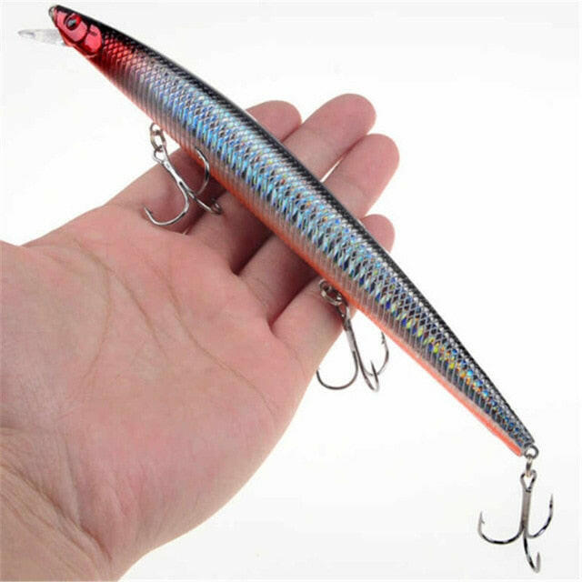 Fishing Minnow Lures Laser 18cm/24g Hard Crank baits Sea Wobbler GTPD Global Trending Products Direct