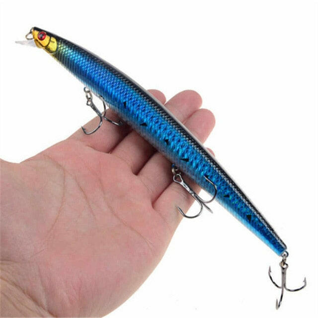 Fishing Minnow Lures Laser 18cm/24g Hard Crank baits Sea Wobbler GTPD Global Trending Products Direct