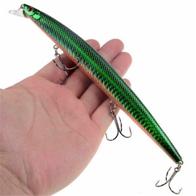 Fishing Minnow Lures Laser 18cm/24g Hard Crank baits Sea Wobbler GTPD Global Trending Products Direct