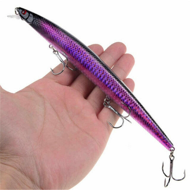 Fishing Minnow Lures Laser 18cm/24g Hard Crank baits Sea Wobbler GTPD Global Trending Products Direct